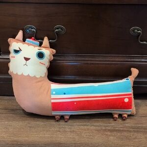 Colorful Llama Plush Toy Neck Cushion